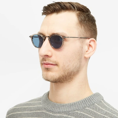 Shop Mr Leight Mr. Leight Stanley S Sunglasses In Grey