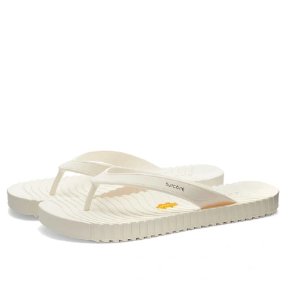 Shop Suicoke Von Slide In White