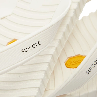 Shop Suicoke Von Slide In White