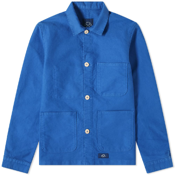 Bleu De Paname Counter Jacket In Blue Modesens