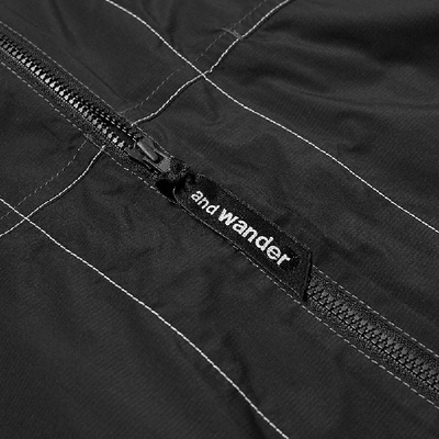 Shop And Wander Pertex Wind Pullover Jacket In Black