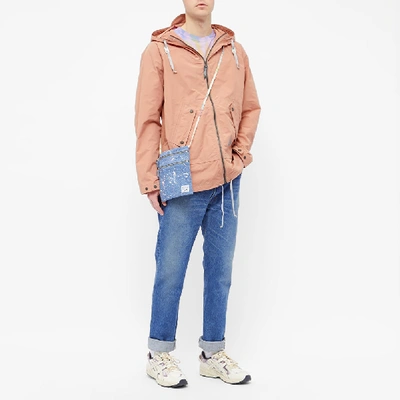 Shop And Wander Nylon Taffeta Hooded Jacket In Pink