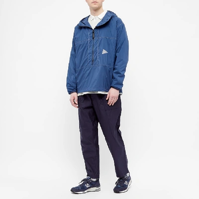 Shop And Wander Pertex Wind Pullover Jacket In Blue