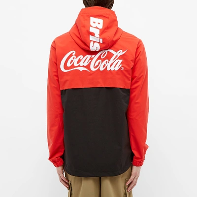 Shop F.c. Real Bristol X Coca-cola Warm Up Jacket In Red