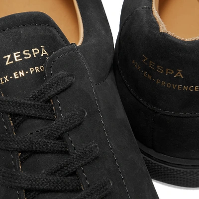 Shop Zespà Zespa Zsp4 Apla Nubuck Sneaker In Black