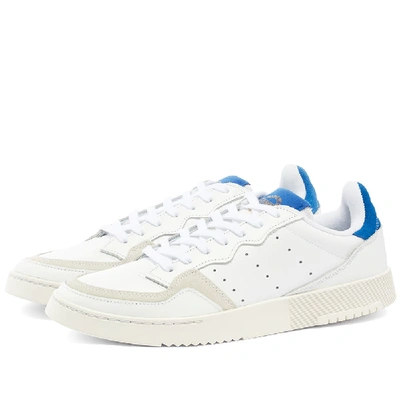 Adidas Supercourt Sneakers Ef5885 In White royal