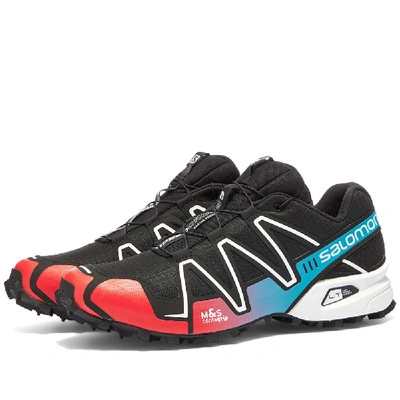 Salomon Speedcross 3 Adv Rubber-trimmed Mesh Running Sneakers In Black |  ModeSens