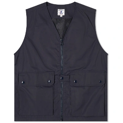 Shop Arpenteur Reporter Vest In Blue