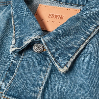 Shop Edwin Made In Japan Denim Jacket In Blue