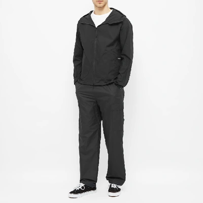 Shop Pop Trading Company Pop Trading Company Simple Hooded Jacket In Black