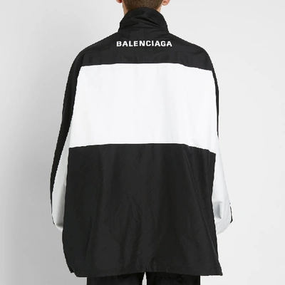 BALENCIAGA Balenciaga Back & Front Logo Nylon Jacket 