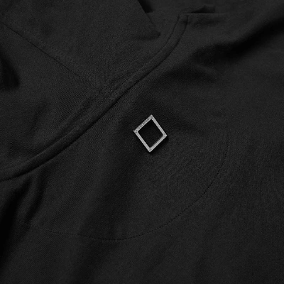 Shop Wooyoungmi Geometric Logo Hoody In Black