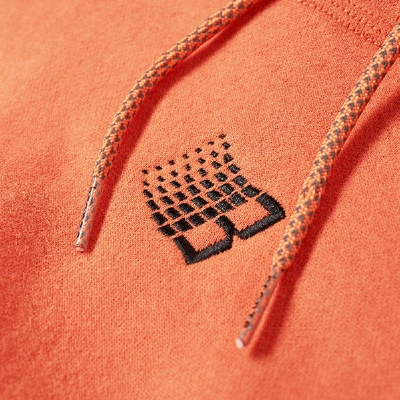 Shop Bronze 56k Embroidered B Hoody In Orange