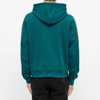 Shop Kenzo Classic Tiger Popover Hoody In Green