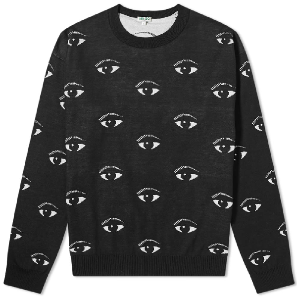 kenzo jumper all black