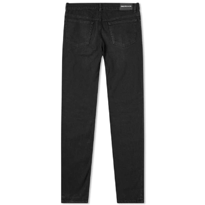 Shop Balenciaga Skinny Jean In Black