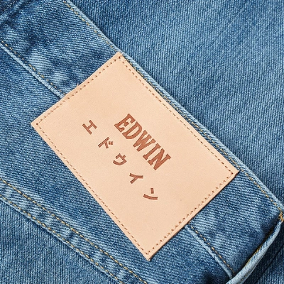 Shop Edwin Ed-55 Regular Tapered Jean In Blue