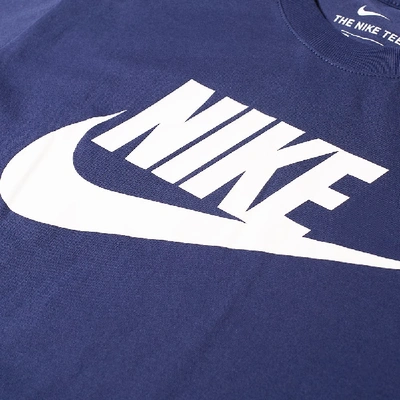 Shop Nike Futura Icon Tee In Blue