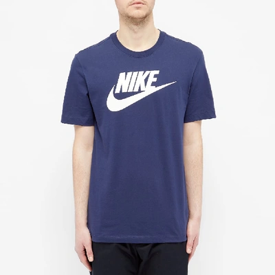 Shop Nike Futura Icon Tee In Blue
