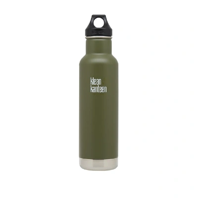 Shop Klean Kanteen Vacuum Insulated Loop Bottle In Green