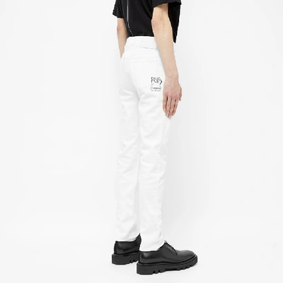 Shop Givenchy Skinny Fit Logo Patch Jean In White
