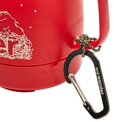 Shop And Wander Dinex Mug In Red