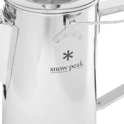 Shop Snow Peak Classic 1.8l Kettle In Silver