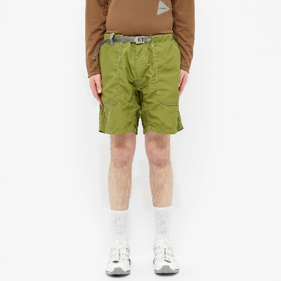 Shop And Wander Nylon Climbing Short In Green