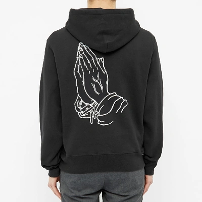 Shop Ignored Prayers Oe Hands Hoody In Black