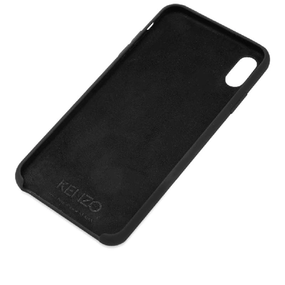 Shop Kenzo Logo Iphone Xs Max Case In Black