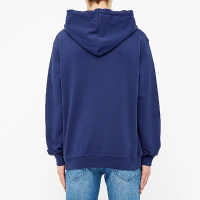Shop Maison Margiela 10 Stereotype Popover Hoody In Blue