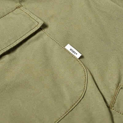 Shop Wtaps D2 Jacket In Green