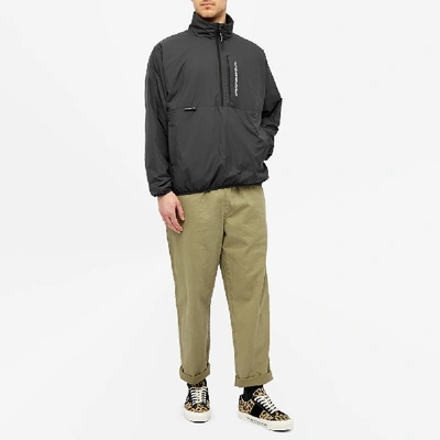 Shop Thisisneverthat Pertex Sp Pullover In Black