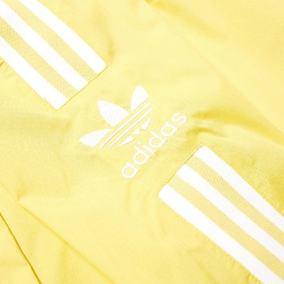 Shop Adidas Originals Adidas Lock Up Track Top In Yellow