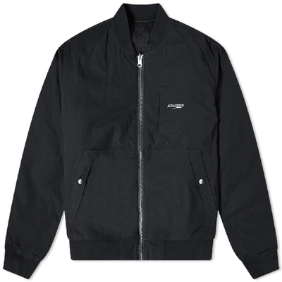 Shop Alltimers Tini Reversible Bomber Jacket In Black