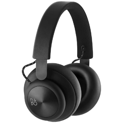 Shop Bang & Olufsen H4 Wireless Over Ear Headphones In Black