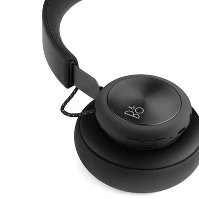 Shop Bang & Olufsen H4 Wireless Over Ear Headphones In Black