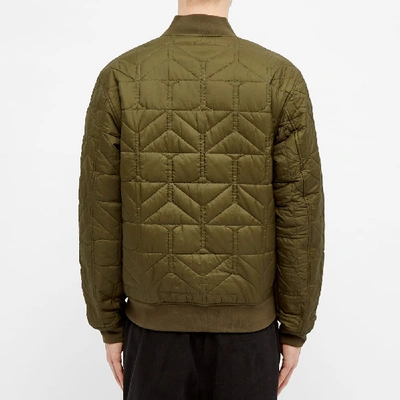 Shop Alltimers Tini Reversible Bomber Jacket In Green