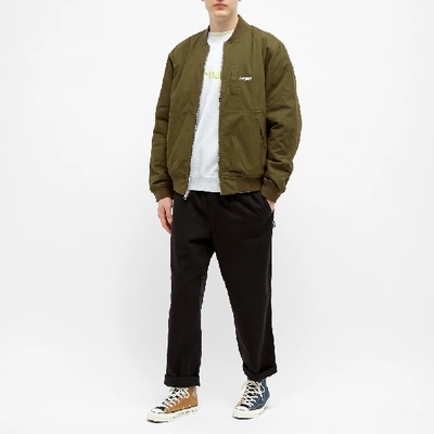 Shop Alltimers Tini Reversible Bomber Jacket In Green