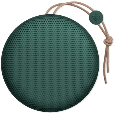 Shop Bang & Olufsen Beoplay A1 Portable Bluetooth Speaker In Green