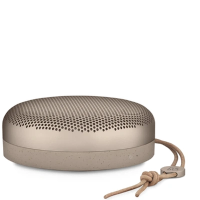 Shop Bang & Olufsen Beoplay A1 Portable Bluetooth Speaker In Brown