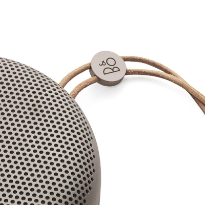 Shop Bang & Olufsen Beoplay A1 Portable Bluetooth Speaker In Brown