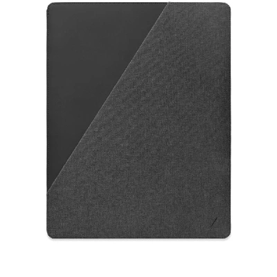 Shop Native Union Stow Slim Sleeve For Ipad 12.9" In Grey