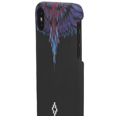 Shop Marcelo Burlon County Of Milan Marcelo Burlon Sharp Wings Iphone Xs Case In Black