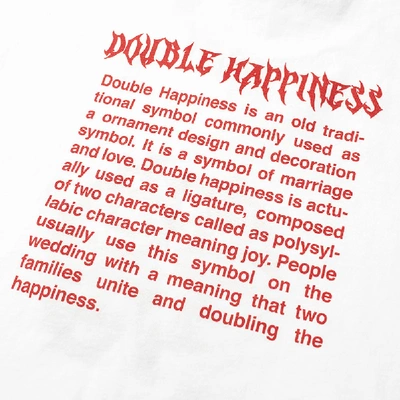 Shop Vetements Double Happiness Tee In White