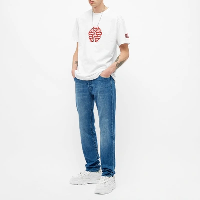 Shop Vetements Double Happiness Tee In White