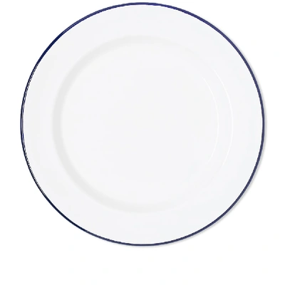 Shop Falcon Enamelware Plates In White