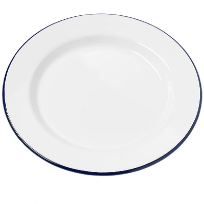 Shop Falcon Enamelware Plates In White