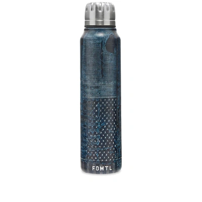 Shop Fdmtl Sashiko Umbrella Bottle In Blue