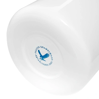 Shop Falcon Enamelware Utensil Pot In White